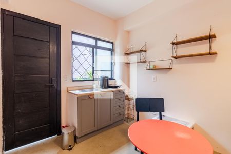 Sala/Cozinha de apartamento para alugar com 1 quarto, 30m² em Jardim Paulista, São Paulo