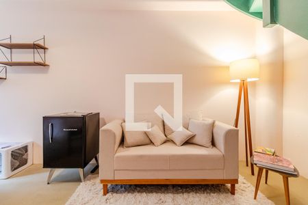 Sala/Cozinha de apartamento para alugar com 1 quarto, 30m² em Jardim Paulista, São Paulo