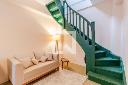 Sala/Cozinha de apartamento para alugar com 1 quarto, 30m² em Jardim Paulista, São Paulo