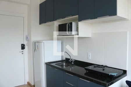Sala e Cozinha Integrada de apartamento para alugar com 1 quarto, 25m² em Pompeia, São Paulo