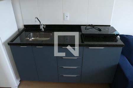 Sala e Cozinha Integrada de apartamento para alugar com 1 quarto, 25m² em Pompeia, São Paulo