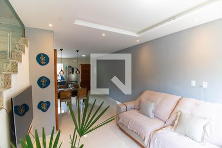 Sala e Cozinha  de casa à venda com 3 quartos, 120m² em Santo Antônio, Niterói