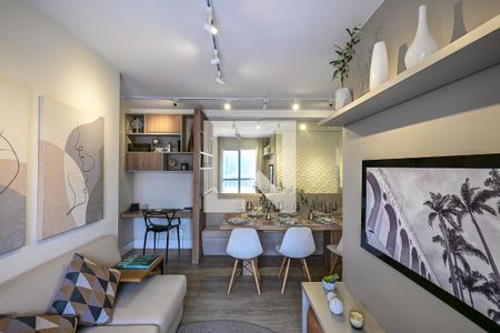 Sala de apartamento à venda com 2 quartos, 50m² em Vila Suzana, São Paulo