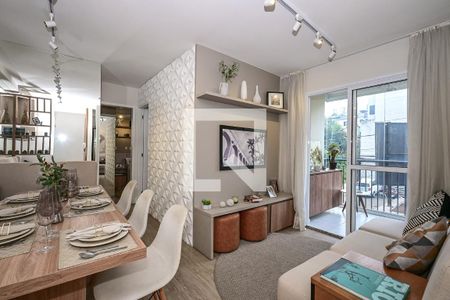 Sala de apartamento à venda com 2 quartos, 50m² em Vila Suzana, São Paulo