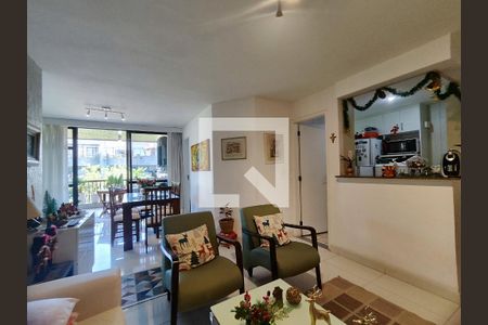 Sala de apartamento para alugar com 3 quartos, 120m² em Recreio dos Bandeirantes, Rio de Janeiro