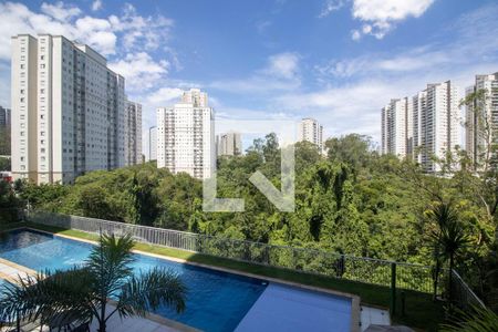 Vista Sala de apartamento para alugar com 3 quartos, 107m² em Vila Andrade, São Paulo