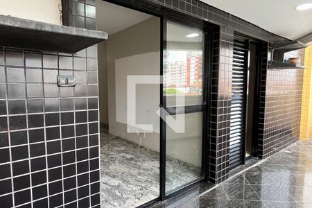 Varanda de apartamento para alugar com 3 quartos, 127m² em Pompéia, Santos
