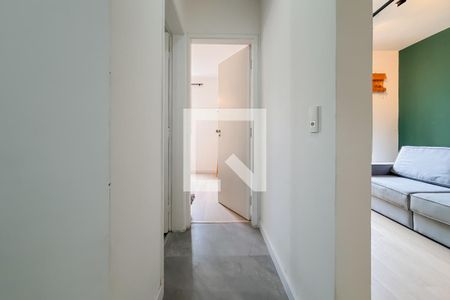 Corredor de apartamento para alugar com 1 quarto, 47m² em Aclimação, São Paulo