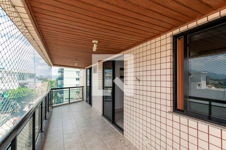 Varanda da Sala de apartamento à venda com 3 quartos, 98m² em Vila da Penha, Rio de Janeiro