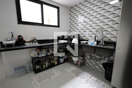 Cozinha de apartamento para alugar com 2 quartos, 114m² em Campestre, Santo André