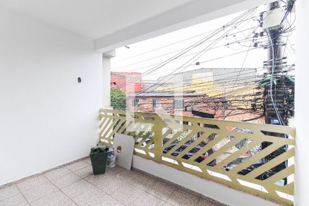 Varanda da Sala de casa para alugar com 1 quarto, 60m² em Conjunto Residencial José Bonifácio, São Paulo