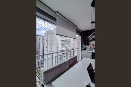 Varanda da Sala de apartamento para alugar com 2 quartos, 62m² em Vila Anastácio, São Paulo