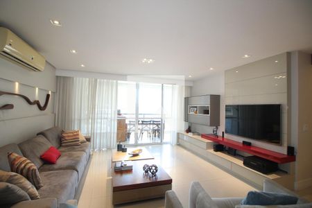 Sala de apartamento à venda com 4 quartos, 166m² em Barra Olímpica, Rio de Janeiro