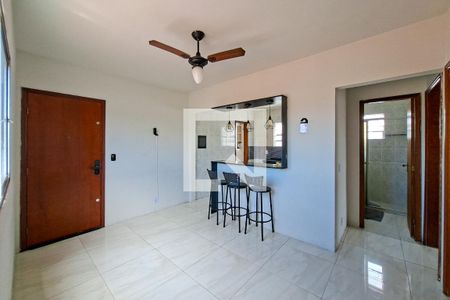 Sala de apartamento para alugar com 2 quartos, 85m² em Aviação, Praia Grande