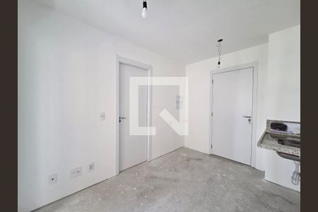 Sala/Cozinha de apartamento à venda com 1 quarto, 25m² em Vila Nova Conceição, São Paulo