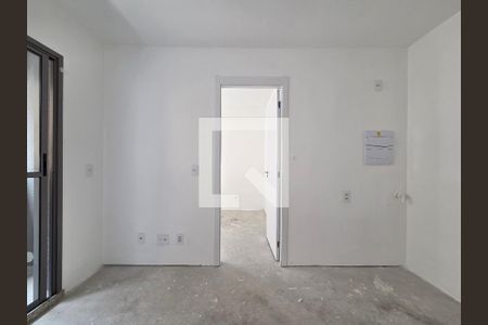 Sala/Cozinha de apartamento à venda com 1 quarto, 25m² em Vila Nova Conceição, São Paulo