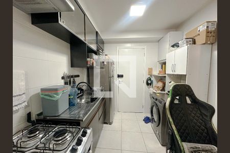 Sala/Cozinha de apartamento à venda com 1 quarto, 29m² em Vila Romana, São Paulo