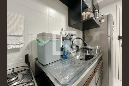 Sala/Cozinha de apartamento à venda com 1 quarto, 29m² em Vila Romana, São Paulo