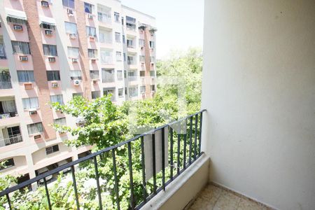 Varanda da Sala de apartamento para alugar com 2 quartos, 65m² em Pechincha, Rio de Janeiro