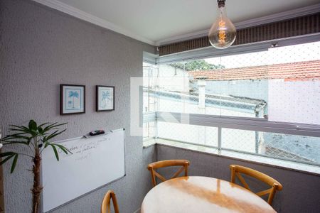 Varanda gourmet de apartamento à venda com 2 quartos, 52m² em Centro, Diadema