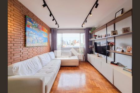 Sala de apartamento para alugar com 2 quartos, 120m² em Jardim São Paulo, São Paulo