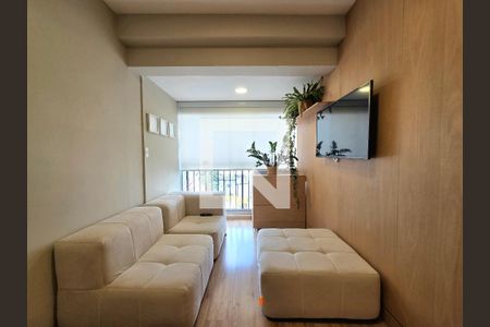 Sala de apartamento para alugar com 1 quarto, 32m² em Indianópolis, São Paulo