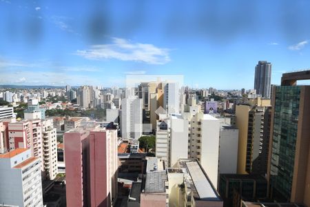 Sala - Vista de apartamento para alugar com 2 quartos, 57m² em Centro, Campinas