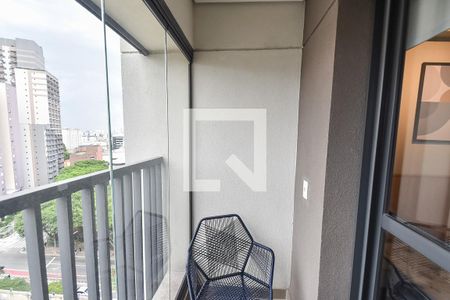 Varanda de kitnet/studio para alugar com 1 quarto, 20m² em Liberdade, São Paulo