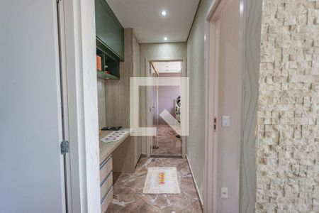 Corredor  de apartamento à venda com 2 quartos, 78m² em Centro, Diadema