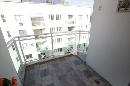 Varanda da Sala de apartamento à venda com 2 quartos, 77m² em Jacarepaguá, Rio de Janeiro