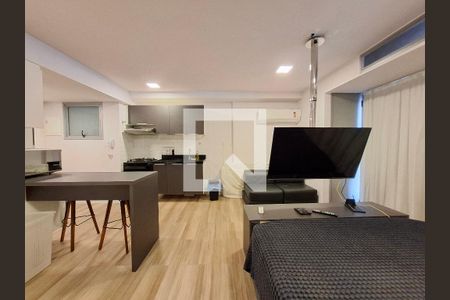 Sala/Quarto  de apartamento para alugar com 1 quarto, 32m² em Centro, Rio de Janeiro
