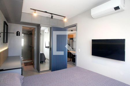 Quarto Suíte de apartamento para alugar com 1 quarto, 44m² em Azenha, Porto Alegre