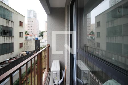 Varanda de kitnet/studio para alugar com 1 quarto, 26m² em Vila Olímpia, São Paulo