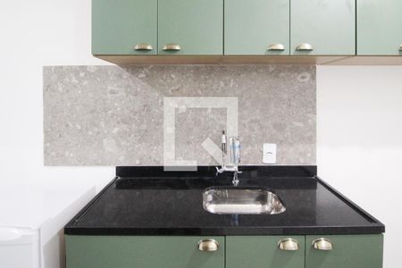 Cozinha de kitnet/studio para alugar com 1 quarto, 26m² em Vila Olímpia, São Paulo