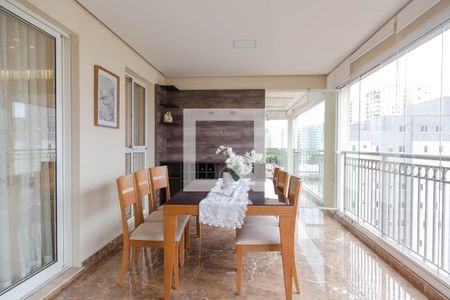 Varanda gourmet de apartamento à venda com 3 quartos, 162m² em Vila Rosalia, Guarulhos