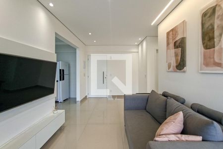 Sala de apartamento para alugar com 1 quarto, 51m² em Guilhermina, Praia Grande