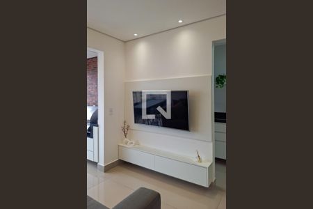 Sala de apartamento para alugar com 1 quarto, 51m² em Guilhermina, Praia Grande