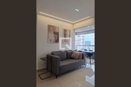 Sala de apartamento para alugar com 1 quarto, 51m² em Guilhermina, Praia Grande
