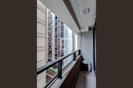 Varanda de kitnet/studio para alugar com 1 quarto, 22m² em Vila Mariana, São Paulo