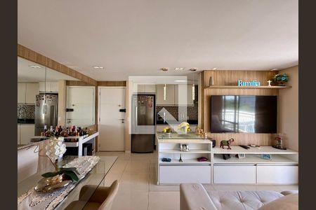 Sala  de apartamento à venda com 2 quartos, 65m² em Jardim Dom Bosco, São Paulo