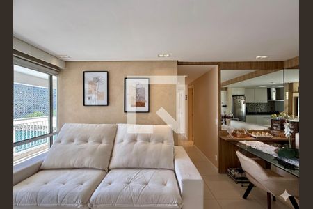 Sala  de apartamento à venda com 2 quartos, 65m² em Jardim Dom Bosco, São Paulo