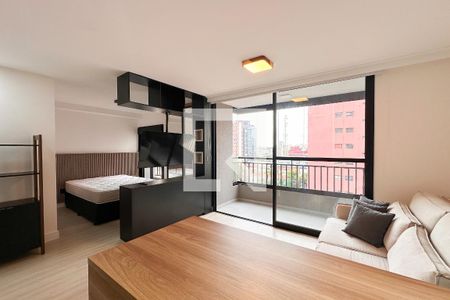 Sala de apartamento para alugar com 1 quarto, 41m² em Centro, São Bernardo do Campo