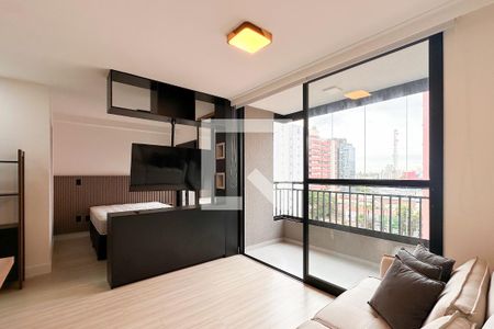 Sala de apartamento para alugar com 1 quarto, 41m² em Centro, São Bernardo do Campo