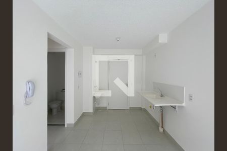 Cozinha e Área de Serviço de apartamento para alugar com 2 quartos, 32m² em Vila Carmosina, São Paulo