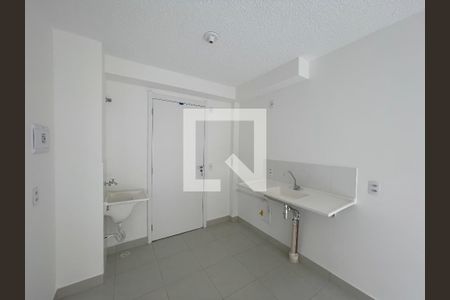 Cozinha e Área de Serviço de apartamento para alugar com 2 quartos, 32m² em Vila Carmosina, São Paulo