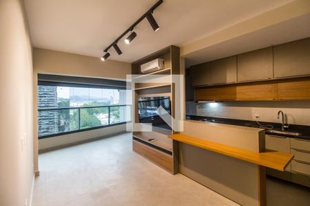 Sala  de apartamento para alugar com 2 quartos, 75m² em Alphaville Industrial, Barueri