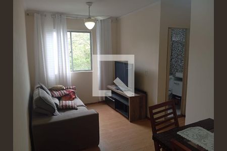 Sala de apartamento à venda com 2 quartos, 49m² em Cidade São Jorge, Santo André