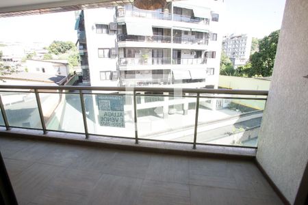 Varanda da Sala de apartamento para alugar com 4 quartos, 102m² em Freguesia (jacarepaguá), Rio de Janeiro