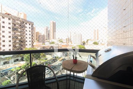Varanda  de apartamento à venda com 3 quartos, 147m² em Vila Gomes Cardim, São Paulo
