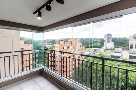 Varanda gourmet de apartamento para alugar com 2 quartos, 69m² em Empresarial 18 do Forte, Barueri